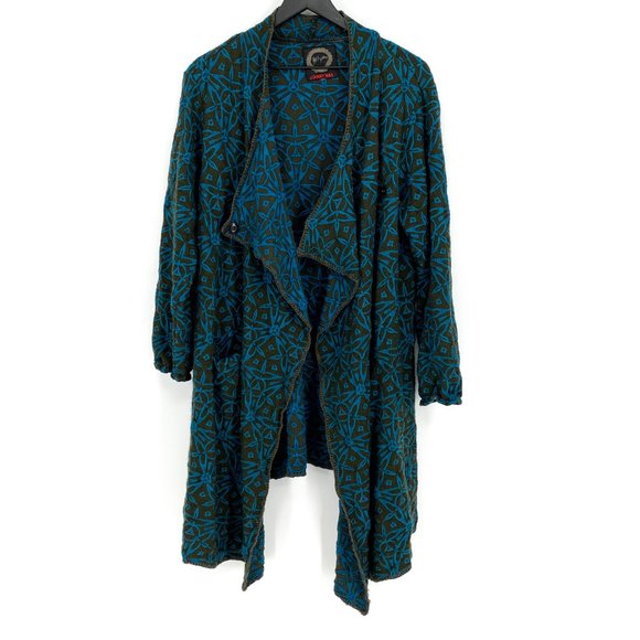 BIYA JOHNNY WAS Embroidered Wrap Duster - Picture 5 of 16